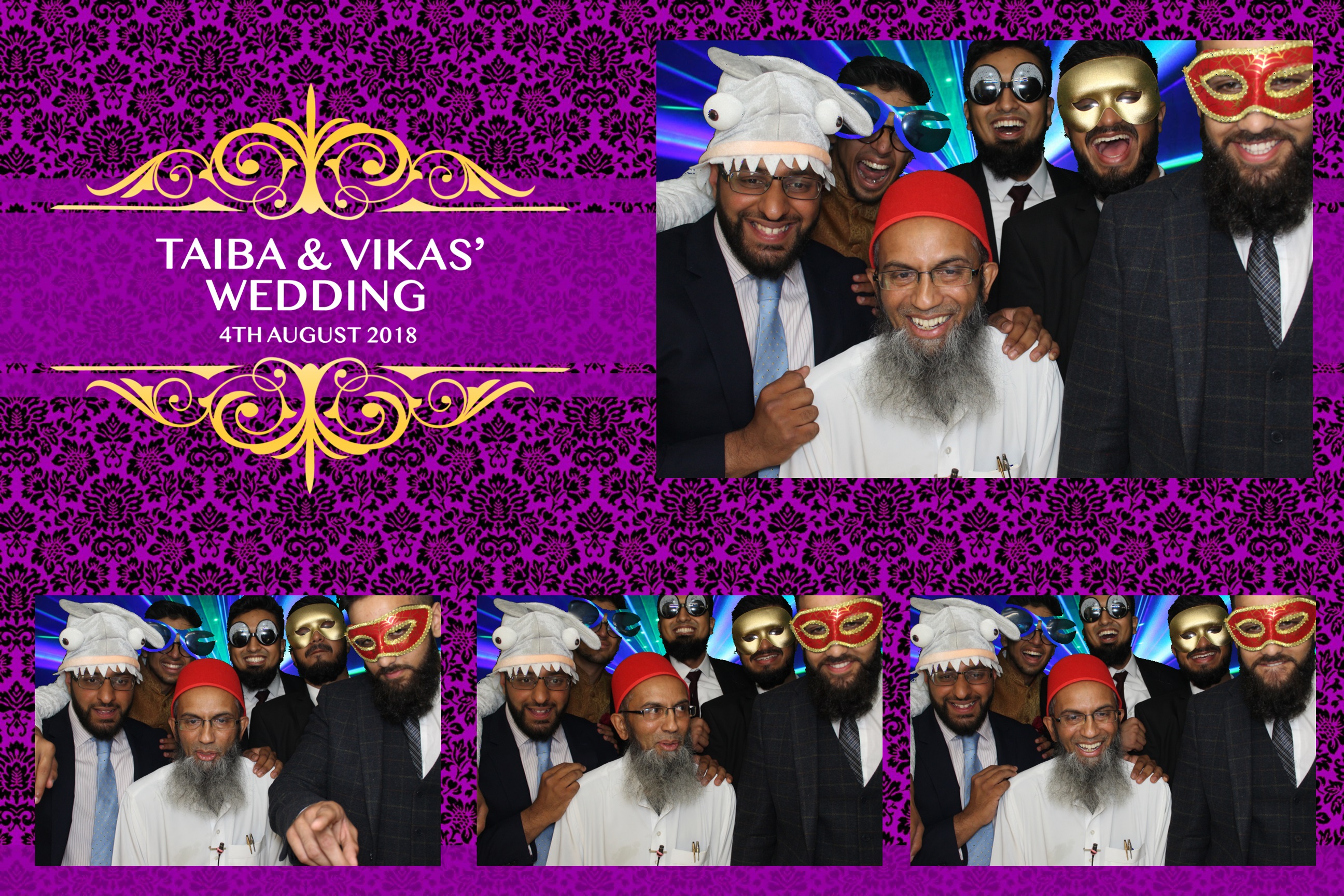 Taiba & Vikas | View more photos from the event at images.mobile-photo-booth.com/u/MobilePhotoBoothUK/Taiba-Vikas